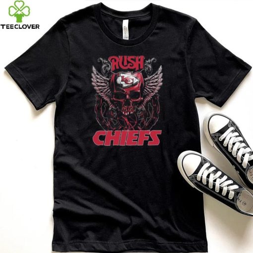 Original Skull Wings Rush Kansas City Chiefs T Shirt