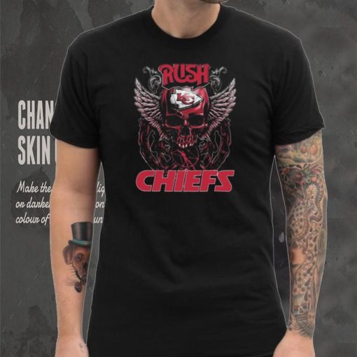 Original Skull Wings Rush Kansas City Chiefs T Shirt