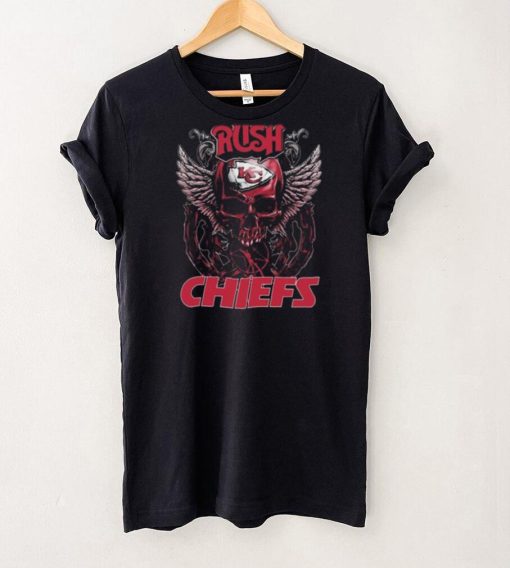 Original Skull Wings Rush Kansas City Chiefs T Shirt