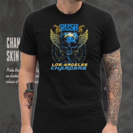 Original Skull Wings Rush Los Angeles Chargers T Shirt