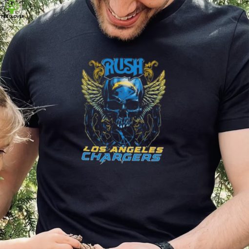 Original Skull Wings Rush Los Angeles Chargers T Shirt