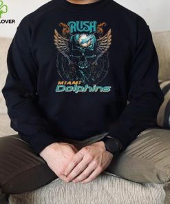 Original Skull Wings Rush Miami Dolphins T Shirt