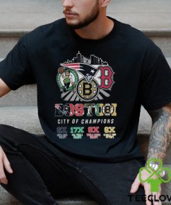 Original Skyline Boston Sports Teams City Of Champions T hoodie, sweater, longsleeve, shirt v-neck, t-shirt