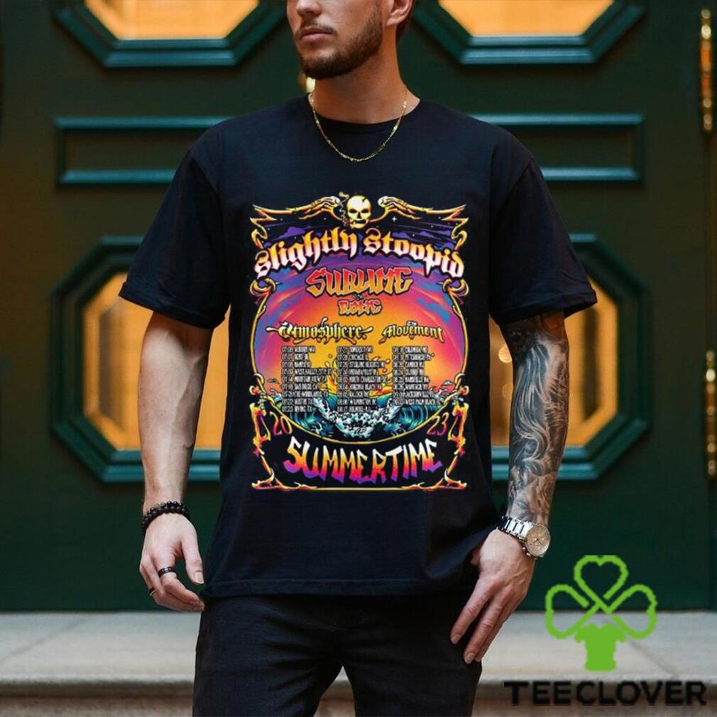 Original Slightly Stoopid Summer Time 2023 Sublime With Rome Roster Shirt Original Slightly Stoopid Summer Time 2023 Sublime With Rome Roster Shirt