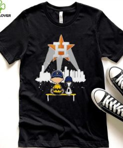 Original Snoopy And Charlie Brown Houston Astros World Series 2021 Shirt