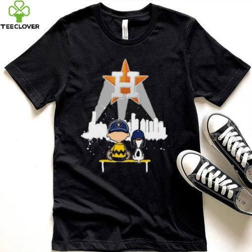 Original Snoopy And Charlie Brown Houston Astros World Series 2021 Shirt