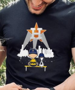 Original Snoopy And Charlie Brown Houston Astros World Series 2021 Shirt