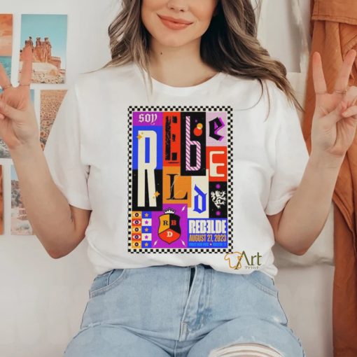 Original Soy Rebelde Tour August 27th 2023 Minute Maid Park Houston TX T Shirt