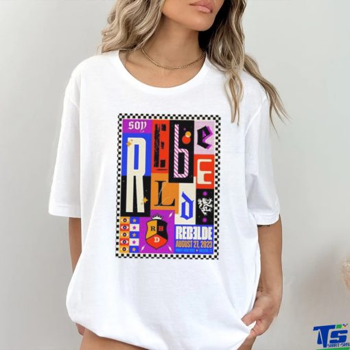 Original Soy Rebelde Tour August 27th 2023 Minute Maid Park Houston TX T Shirt