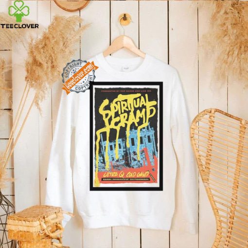 Original Spiritual cramp august 2 2024 rickshaw stop san francisco ca poster hoodie, sweater, longsleeve, shirt v-neck, t-shirt