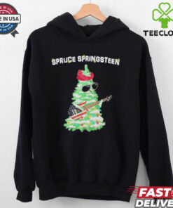Original Spruce Springsteen Christmas Tree Playing Guitar Shirt