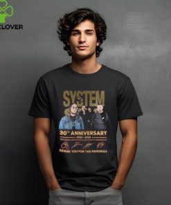 Original System Of A Down 30th Anniversary 30th Anniversary 1994 2024 Thank You For The Memories Signatures t hoodie, sweater, longsleeve, shirt v-neck, t-shirt