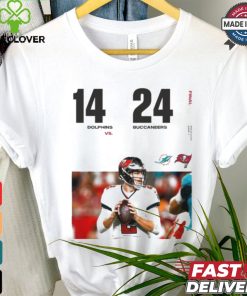 Original Tampa Bay Buccaneers Win 24 14 Miami Dolphins 2024 Preseason Game 3 Final Score Shirt