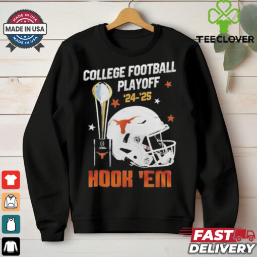 Original Texas Longhorns College Football Playoff 2024 2025 Hook ‘Em Shirt