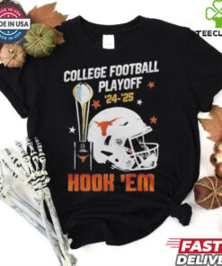 Original Texas Longhorns College Football Playoff 2024 2025 Hook ‘Em Shirt