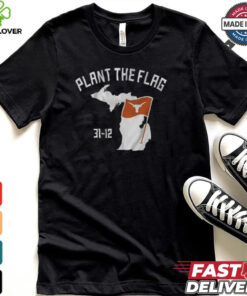 Original Texas football plant the flag shirt