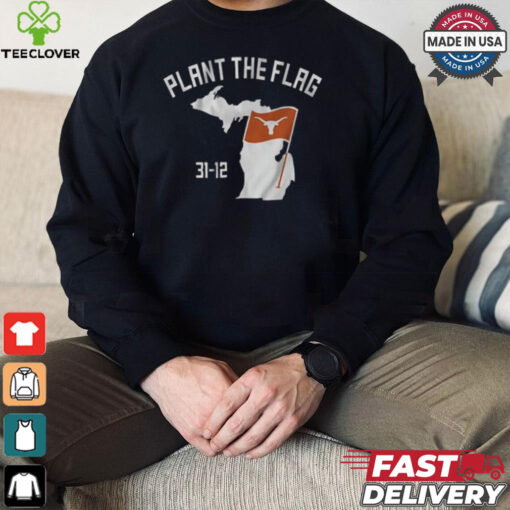 Original Texas football plant the flag shirt