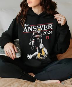 Original The Answer 2024 Brandon Tatum T hoodie, sweater, longsleeve, shirt v-neck, t-shirt