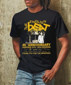 Original The Beat 46th Anniversary 1978 2024 Thank You For The Memories Signatures T shirt