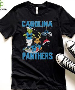 Original The Grinch And Dog Carolina Panthers Ornament Christmas 2023 T Shirt