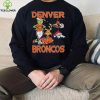 Original The Grinch And Dog Denver Broncos Ornament Christmas 2023 T Shirt