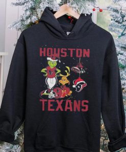 Original The Grinch And Dog Houston Texans Ornament Christmas 2023 T Shirt