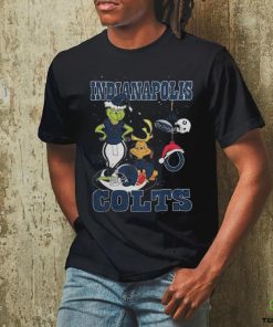 Original The Grinch And Dog Indianapolis Colts Christmas 2023 Shirt