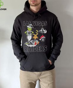 Original The Grinch And Dog Las Vegas Raiders Ornament Christmas 2023 T Shirt