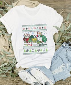 Original The Grinch New York Jets NFL Tis The Damn Season Ugly Christmas Shirt