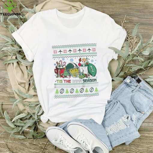 Original The Grinch New York Jets NFL Tis The Damn Season Ugly Christmas Shirt