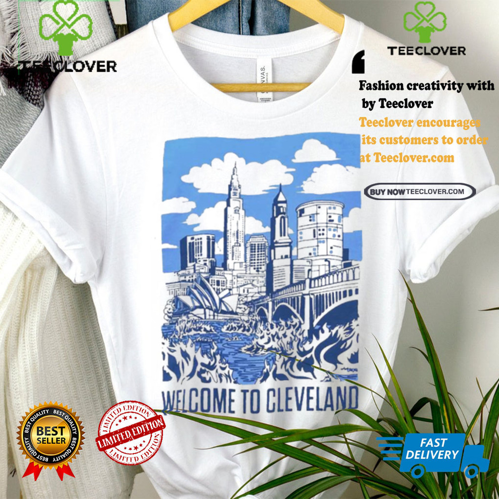 Original The Land Down Under Welcome To Cleveland Shirt Original The Land Down Under Welcome To Cleveland Shirt