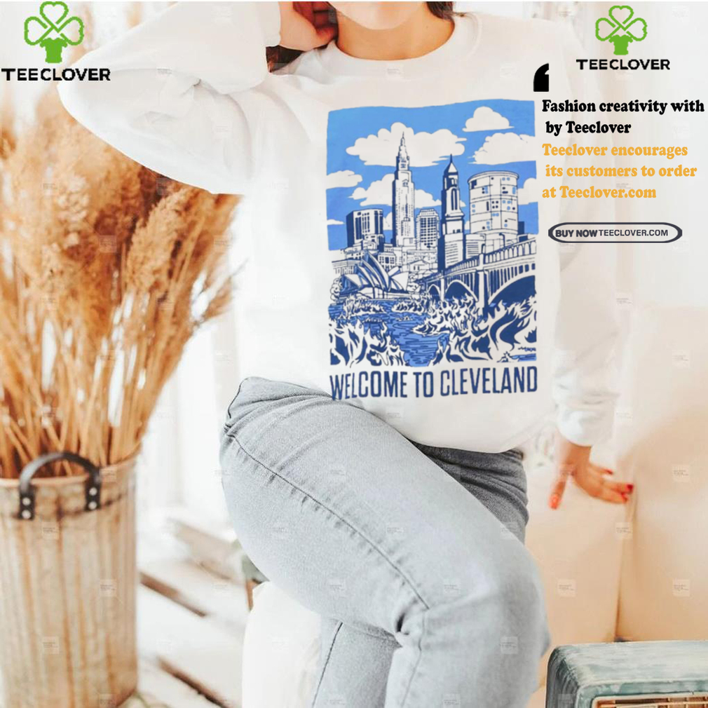 Original The Land Down Under Welcome To Cleveland Shirt Original The Land Down Under Welcome To Cleveland Shirt