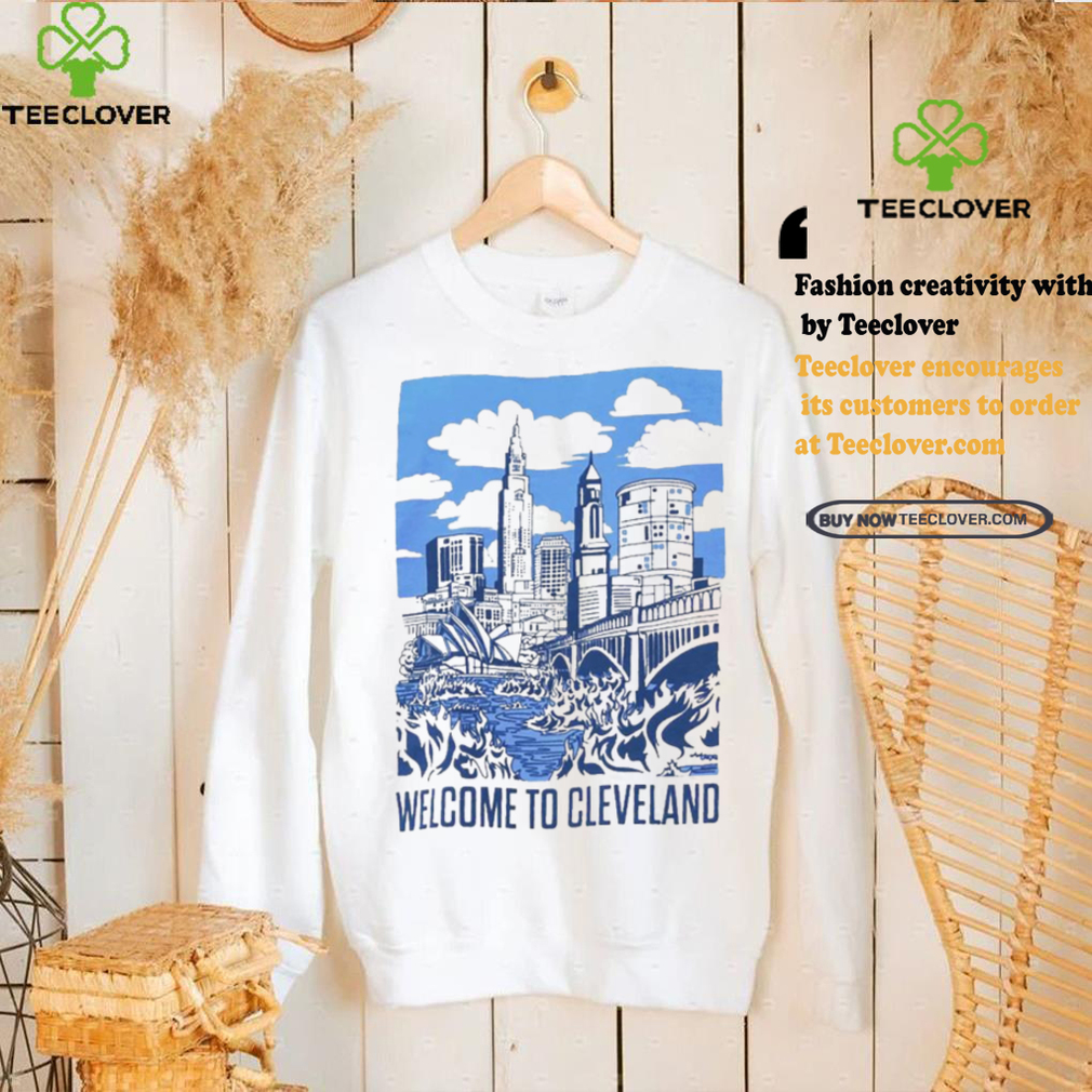 Original The Land Down Under Welcome To Cleveland Shirt Original The Land Down Under Welcome To Cleveland Shirt