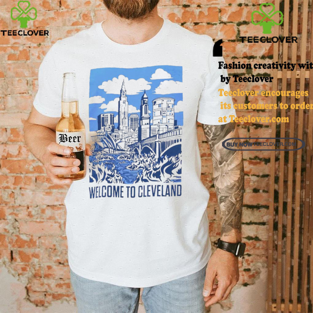 Original The Land Down Under Welcome To Cleveland Shirt Original The Land Down Under Welcome To Cleveland Shirt