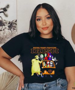 Original The Nightmare Before Christmas Characters Notre Dame Fighting Irish On The Car Shirt