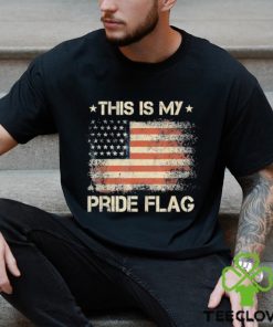 Original This Is My Pride Flag USA American 4th of July Patriotic 2023 Vintage T Shirt