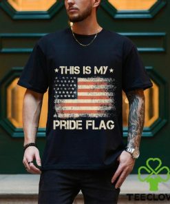 Original This Is My Pride Flag USA American 4th of July Patriotic 2023 Vintage T Shirt