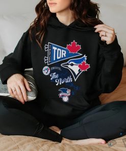 Original Toronto Blue Jays Split Zone The North t shirt