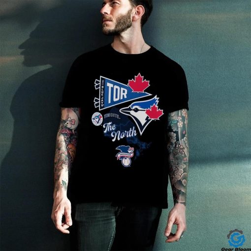 Original Toronto Blue Jays Split Zone The North t hoodie, sweater, longsleeve, shirt v-neck, t-shirt