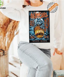 Original Tour poster blink 182 in raleigh nc on july 30 2024 portrait – poster shirt