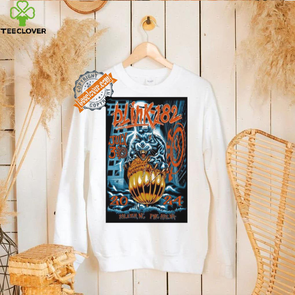 Original Tour poster blink 182 in raleigh nc on july 30 2024 portrait – poster shirt Original Tour poster blink 182 in raleigh nc on july 30 2024 portrait – poster shirt