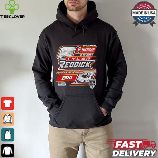 Original Tyler Reddick 23XI Racing 2024 FireKeepers Casino 400 Race Winner T Shirt