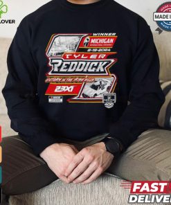 Original Tyler Reddick 23XI Racing 2024 FireKeepers Casino 400 Race Winner T Shirt