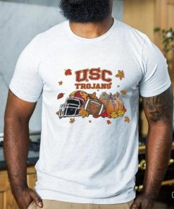 Original USC Trojans NCAA Football Welcome Fall Pumpkin Halloween 2023 T Shirt