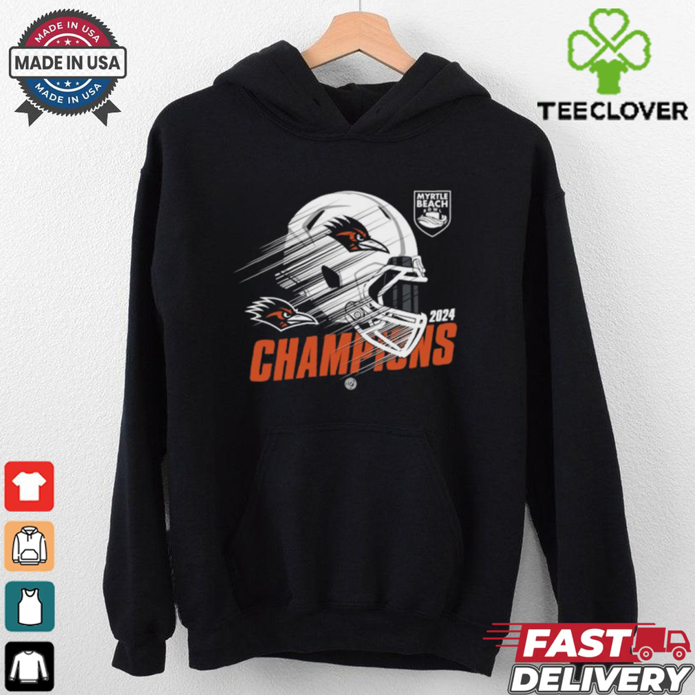 Original UTSA Roadrunners football 2024 Myrtle Beach Bowl Champions Helmet Shirt Original UTSA Roadrunners football 2024 Myrtle Beach Bowl Champions Helmet Shirt
