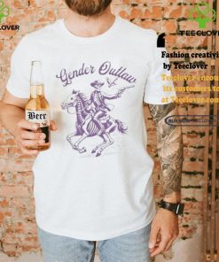 Original Veda Scott Wearing Gender Outlaw Pride Shirt