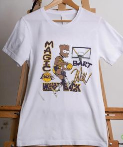 Original Vintage NBA Los Angeles Lakers Magic Bart Simp We’re Back Bootleg T hoodie, sweater, longsleeve, shirt v-neck, t-shirt