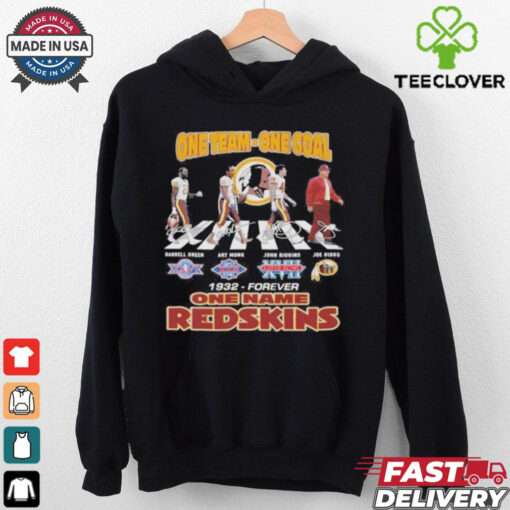 Original Washington Redskins One Team One Goal 1932 Forever One Name Shirt