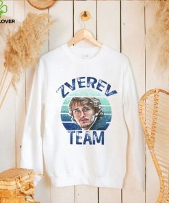 Original alexander Zverev Team Tennis Legend Sunset Blue shirt