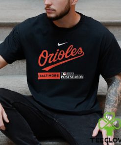Original baltimore orioles nike 2023 postseason authentic collection dugout shirt